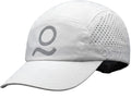 Light gray baseball cap with brand logo on a white background